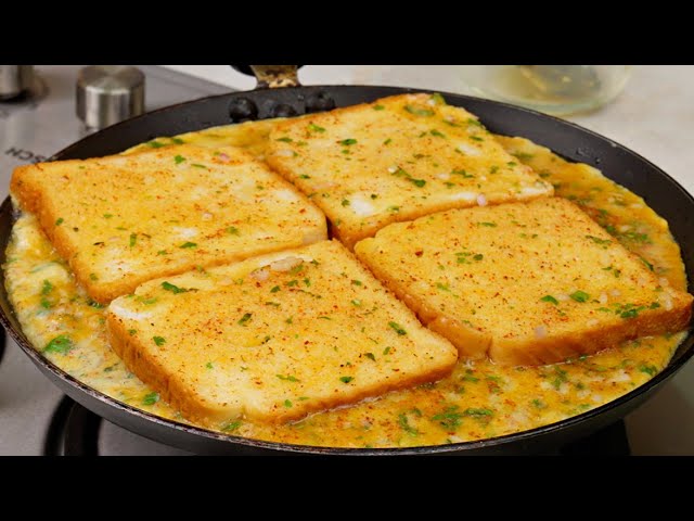 Bread Cheese Omelette