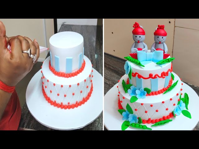 Two Step Cake Design