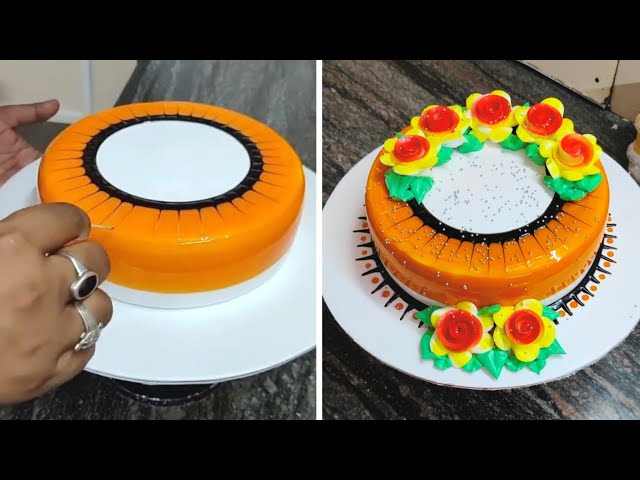 Unique Beautiful Flower Cake Decorating Ideas