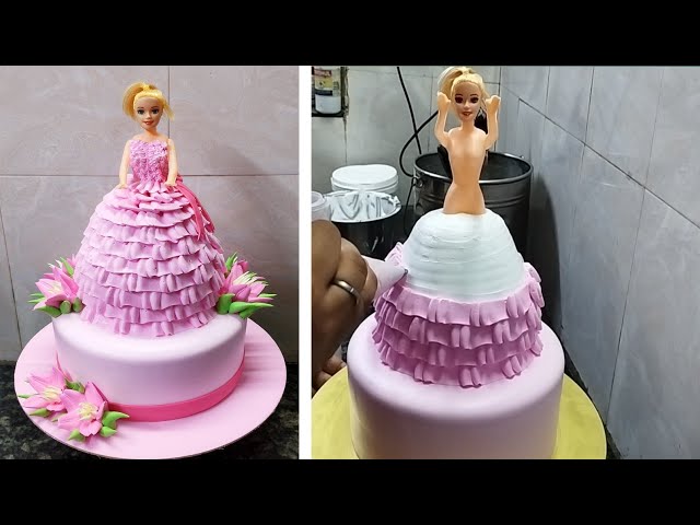 Barbie Doll Cake Design