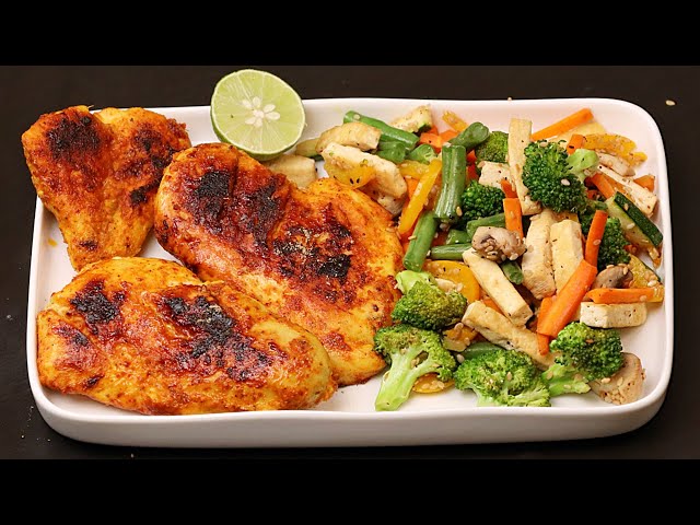 Pan Roasted Chicken with Veggies