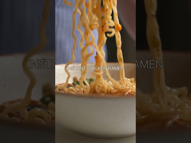 Chicken ramen noodles