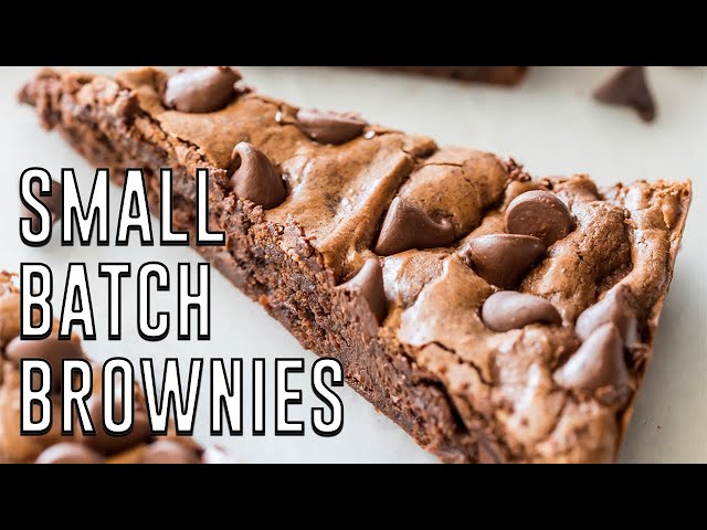 Small Batch Brownies