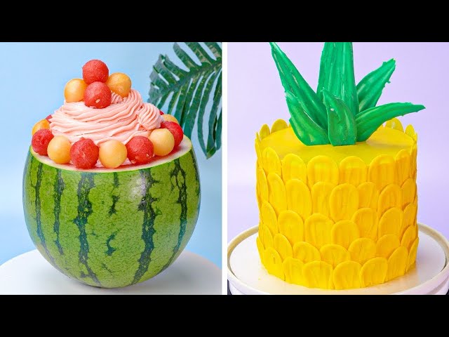 Fruits Cake Decorating Ideas