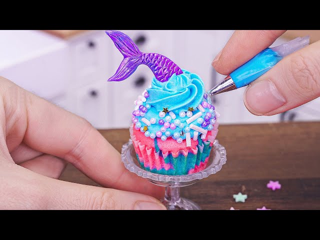 Miniature Mermaid Cupcake