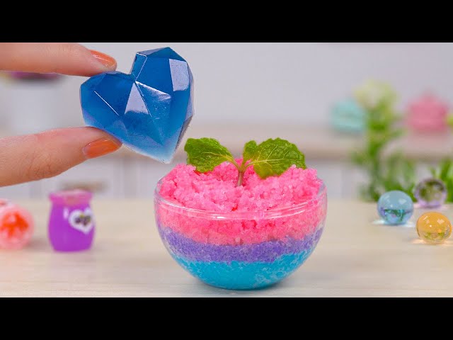 Miniature Colorful Ice