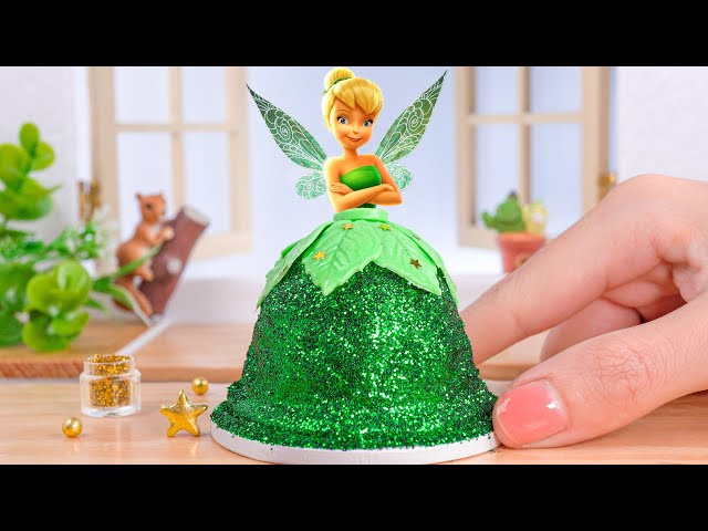 Miniature Tinker Bell Princess Cake Decorating