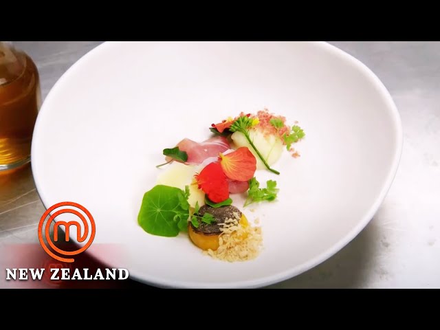Pressure test with Egg and Consomme | MasterChef New Zealand | MasterChef World
