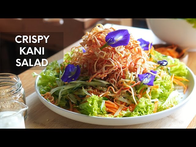 Crispy Kani Salad