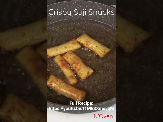Crispy Suji Snacks