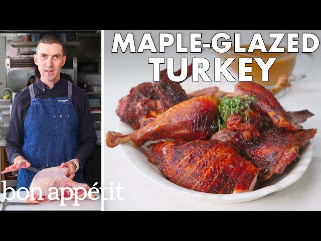 Maple Butter-Glazed Turkey