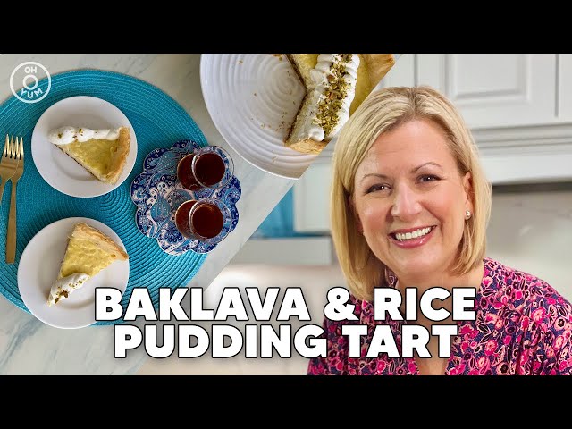 Baklava & Rice pudding tarts