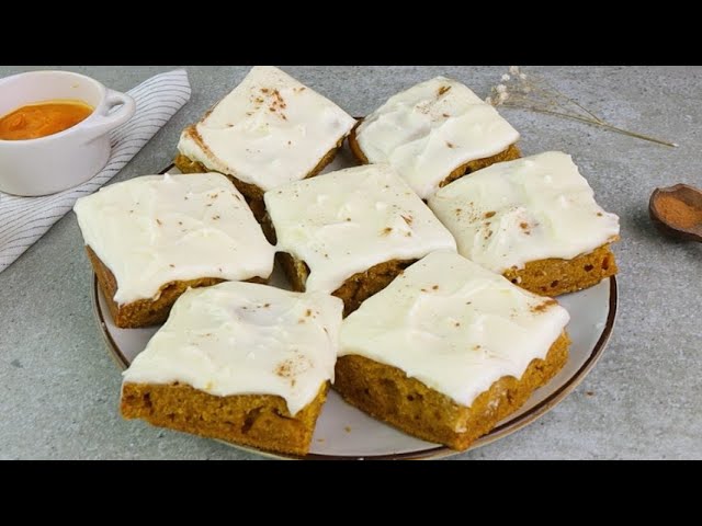 Pumpkin bars