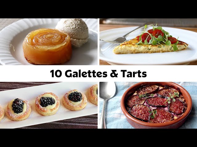 10 Galettes & Tarts for Thanksgiving & the Holidays