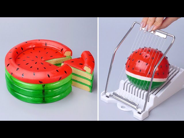 Watermelon Cake Decorating