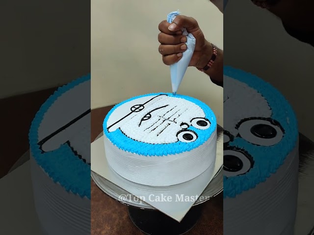 Doraemon Cake – Cake On Rack
