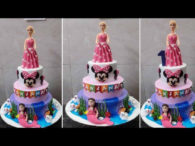 Girl Birthday Cake Design