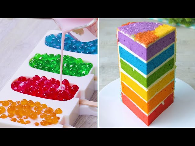 Rainbow Cakes Decorating Ideas