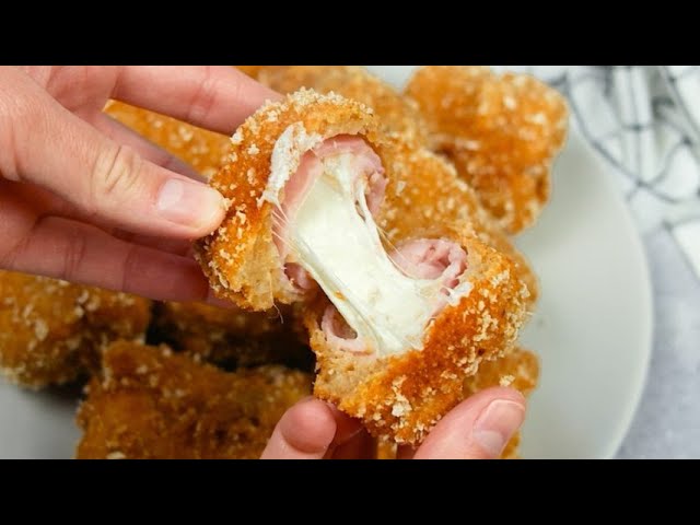 Fried ham fritters