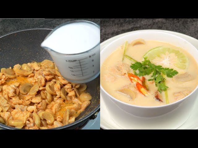 Thai Chicken & Coconut Soup