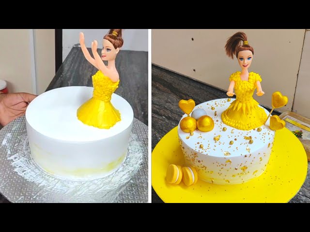 Beautiful Doll Cake Design