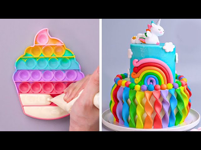 Fancy Unicorn Cake Decorating Ideas