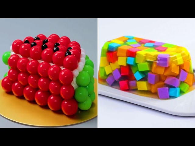 Jelly Cake Decorating Ideas