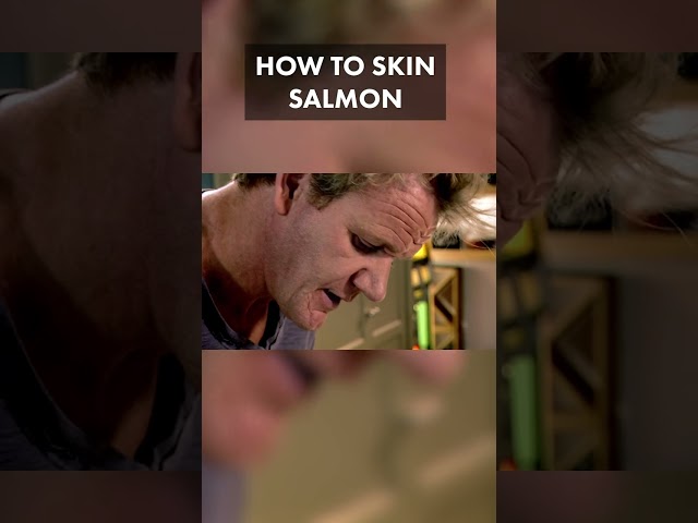 How To Skin Salmon