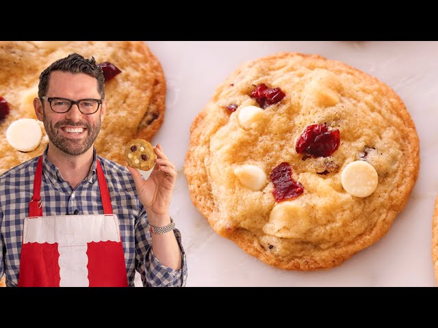 White Chocolate Chip Cranberry Cookies