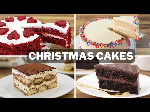 Best Cakes for Birthdays, Holidays and Christmas