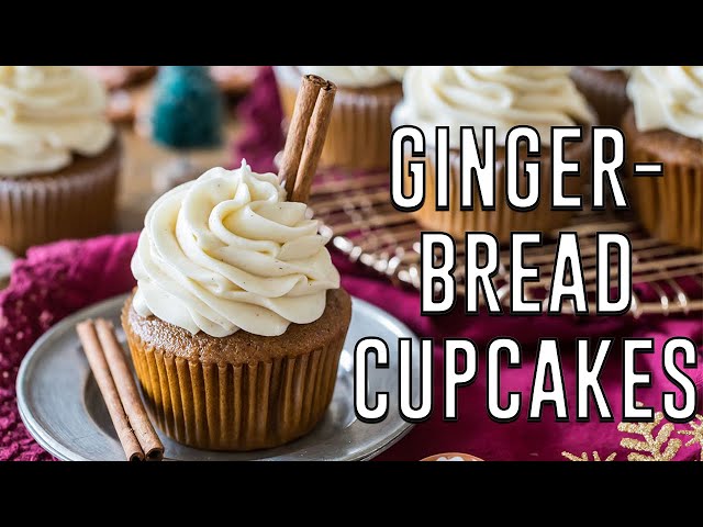 Gingerbread Cupcakes