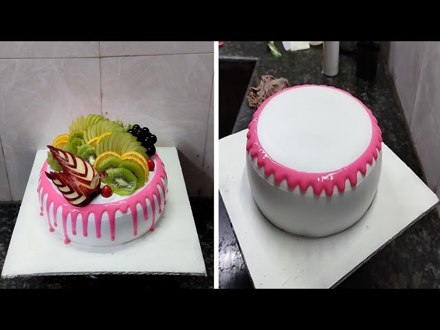 Fresh Fruit Cake Decorating For Birthday Cake