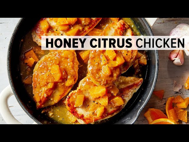 Honey citrus chicken breasts