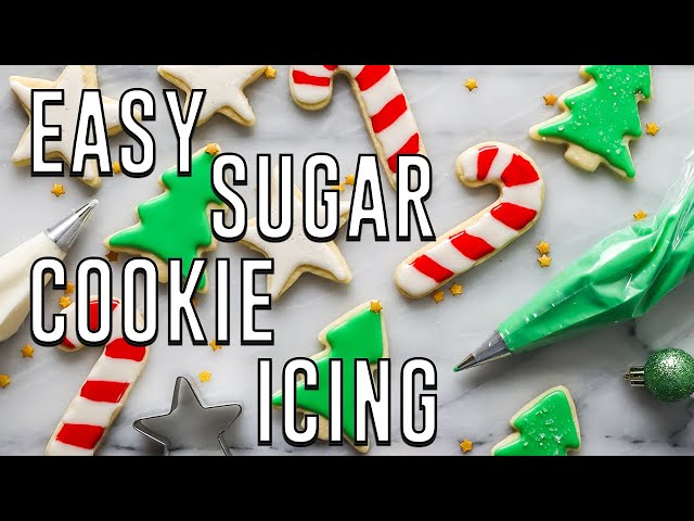 Easy Sugar Cookie Icing