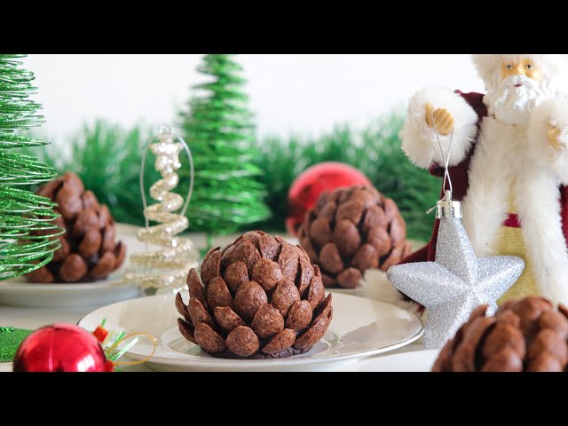 Edible Chocolate Pine Cones