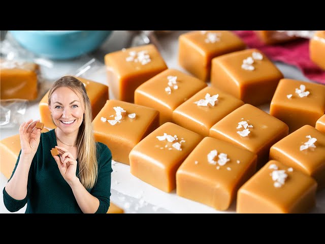 Chewy and Soft Homemade Caramel Candy