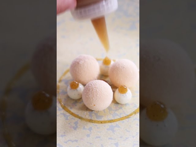 Delicious caramelized mandarin & vanilla gel