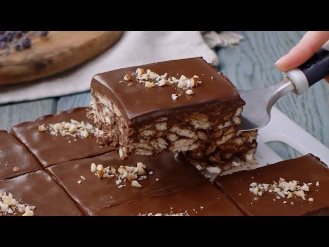 Chocolate salami squares