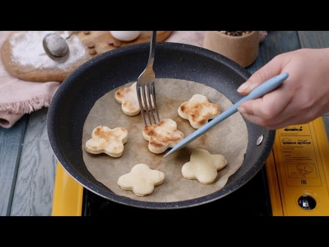 Cookies in a pan