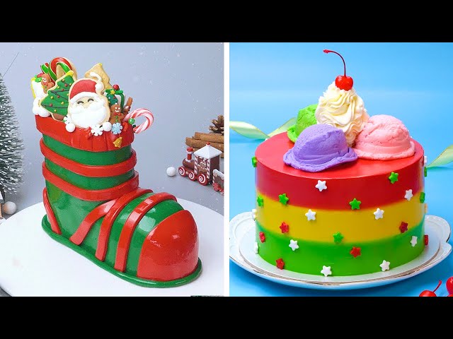 Amazing Christmas Cake Decorating Ideas