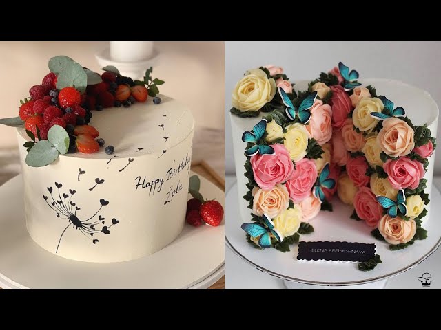 Fancy Birthday Cake Decorating Ideas