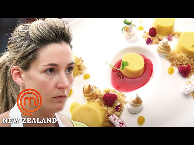 Chef Andrew Browns Dessert Replication Challenge | MasterChef New Zealand  | MasterChef World