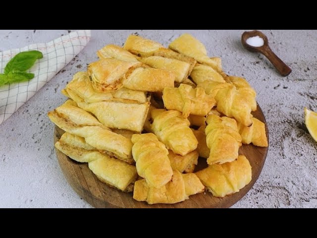 Puff pastry appetizers