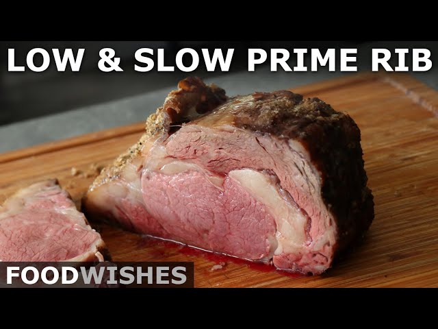 Low and Slow Prime Rib