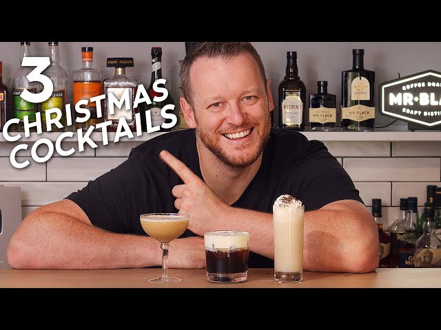 Delicious cocktails for the holiday season