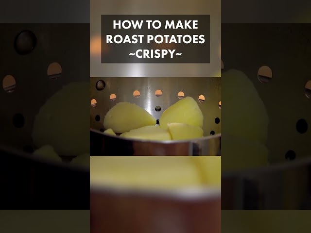 Making Your Christmas Roast Potatoes Extra Crispy