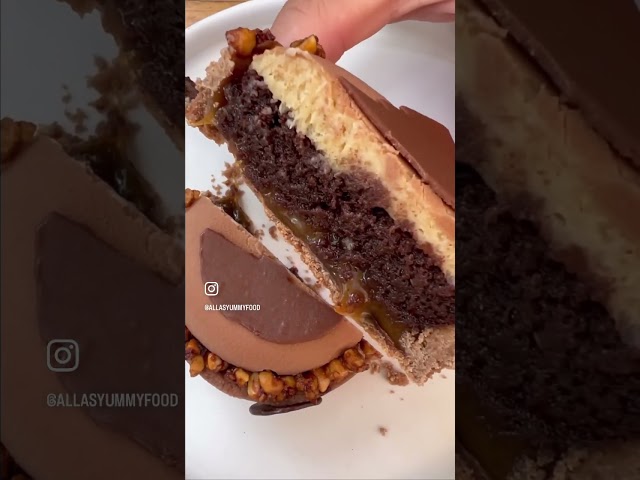 Chocolate caramel tart
