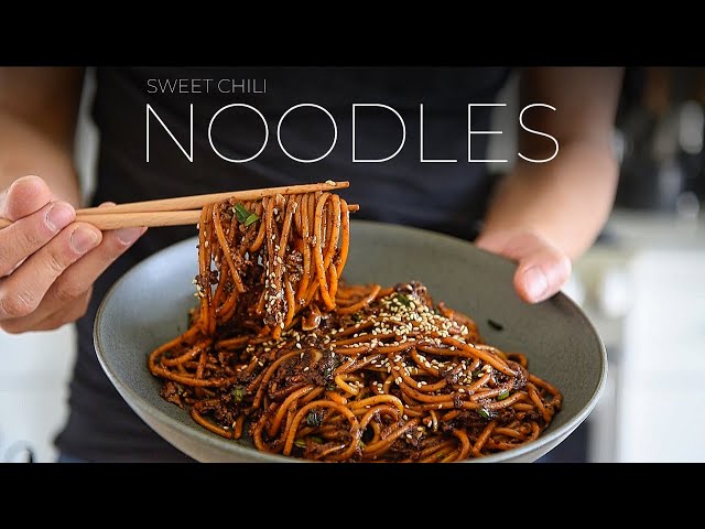 Sweet chili noodles