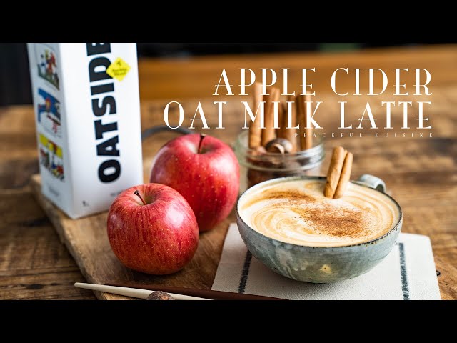 Apple Cider Oat Milk Latte