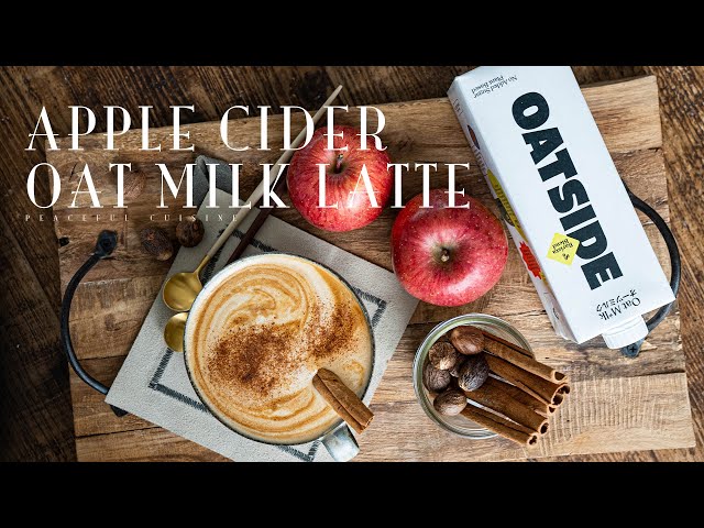 Apple Cider Oat Milk Latte